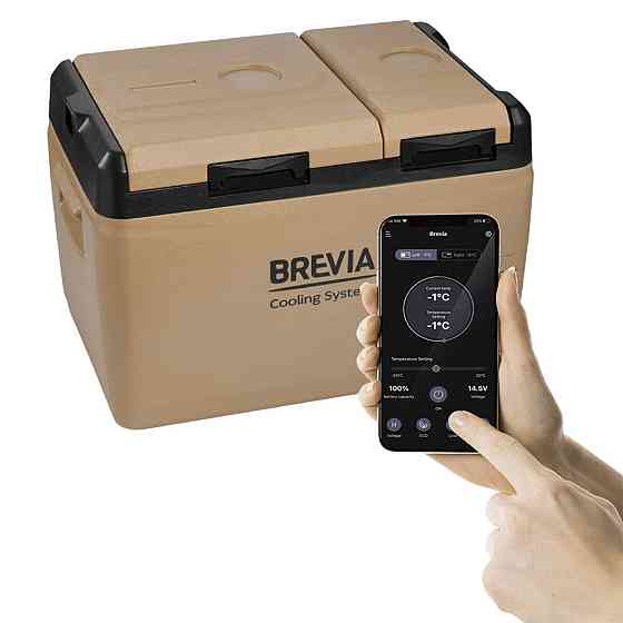 Холодильник автомобильный Brevia 31л двухкамерный 23330 Киев