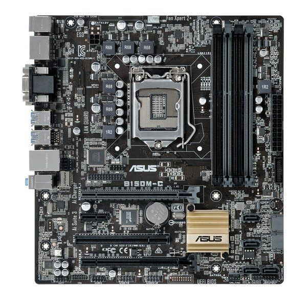 Материнська плата ASUS B150M-C rev 1.03 Луцк - изображение 1