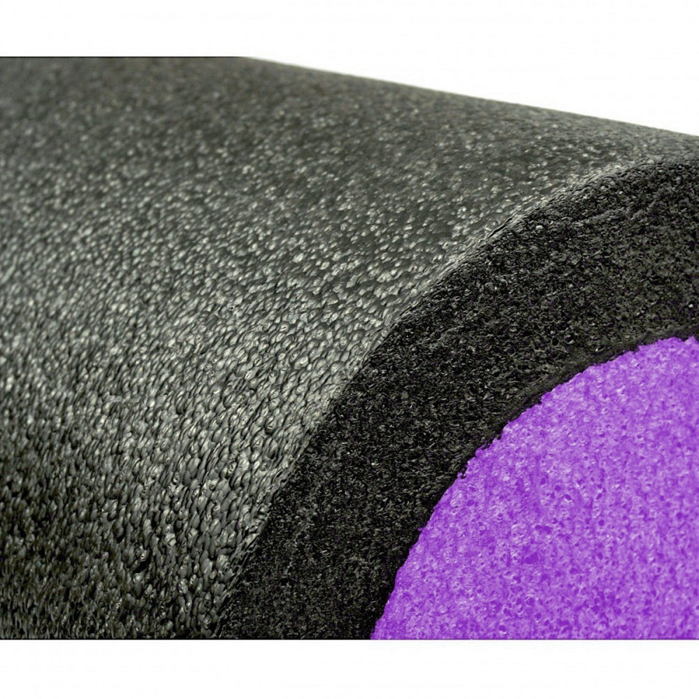 Массажный ролик (роллер) гладкий PowerPlay 4021 Fitness Roller Черно-фиолетовый (30x15см.) Киев - изображение 7