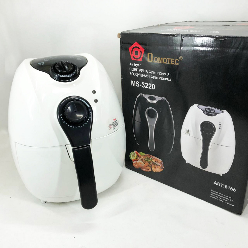 Фритюрниця аерофритюрниця Domotec, Фритюрниця електрична для фрі Домашня настільна CJ-16 Івано-Франківськ - фото 3