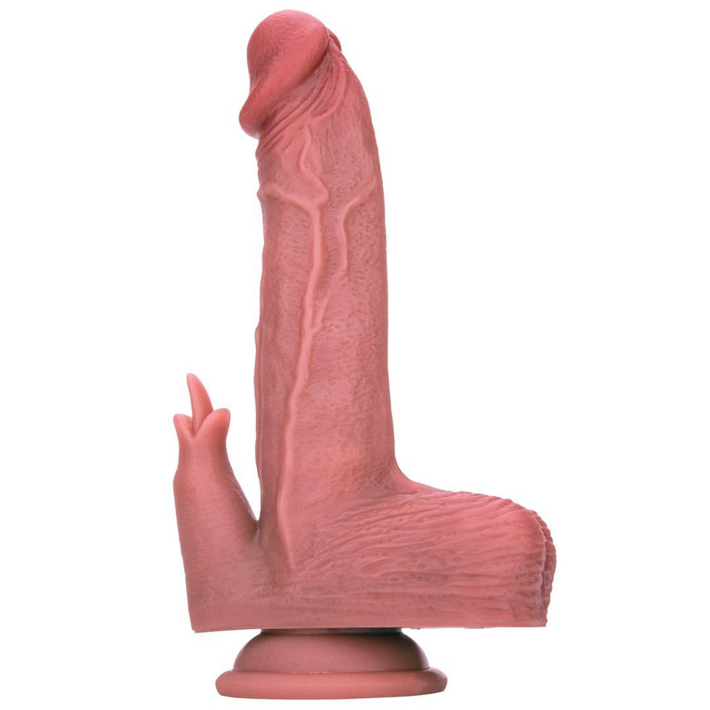 Реалістичний вібратор - Thrusting Dildo With Swing Motion And Heating Erospace Natural Play D7 Sex Aura Київ - фото 10