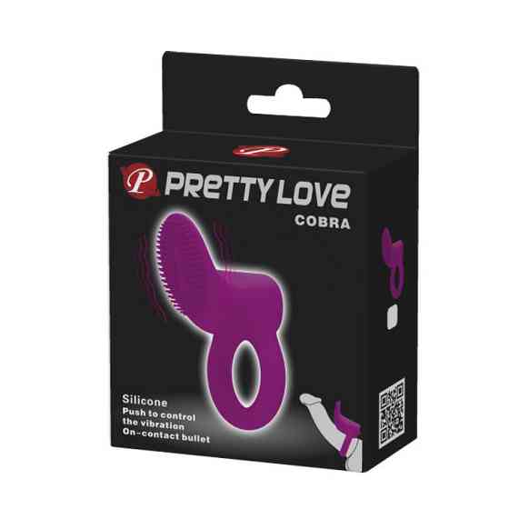 Ерекційне кільце - Pretty Love Cobra Penis Ring Purple Sex Aura Київ