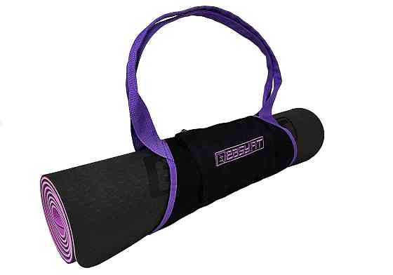 Сумка-переноска EasyFit для йога-килимка Фіолетова Коломия
