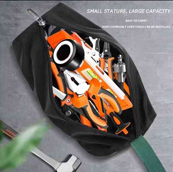 Сумка для инструментов Greener 26.5 см черный Киев