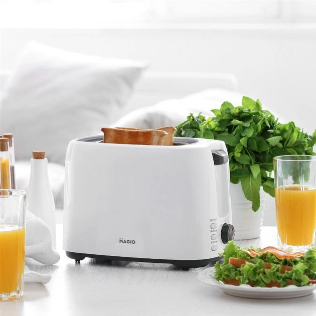 Тостер с функцией разогрева и разморозки, Тостер с подъемником для маленьких ломтиков HZ-19 Львов - изображение 8