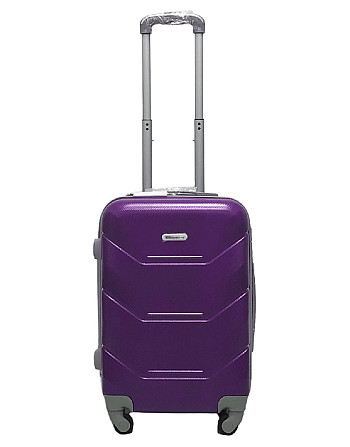 Чемодан пластиковый MILANO BAG 147 малый 55 см фиолетовый Киев - изображение 1