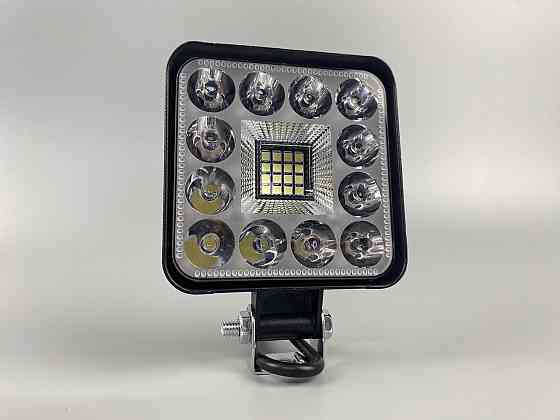 Фара LED квадратна 48W 6000K (28 діодів) (8.5 см х 8.5 см х 1.5 см) Mini Мукачево