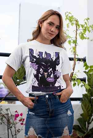 Футболка для мальчика аниме Соло Левелинг Сунг Джинвоо оверсайз (рост от 165 до 180 ) Черний AnimeJ0219m Днепр