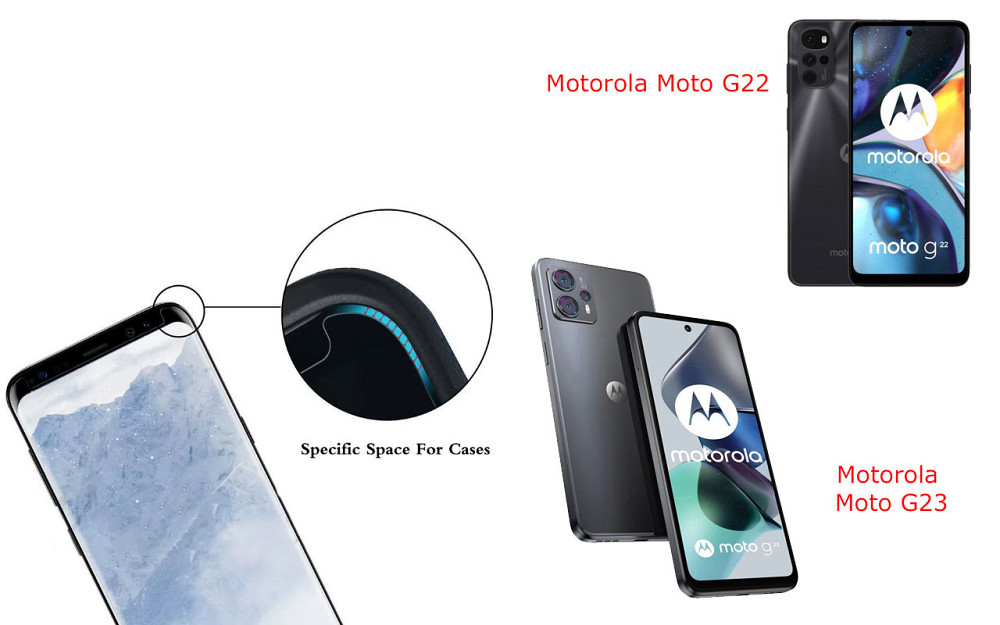 Захисне скло HyperGlass Pro для Motorola Moto G22, Moto G23 – максимальна чутливість та захист Київ - фото 3