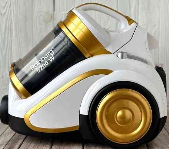 НЕМЕЦКИЙ Пылесос Rainberg RB-658TB колбовый 5200W 5л, HEPA фильтр. Харьков