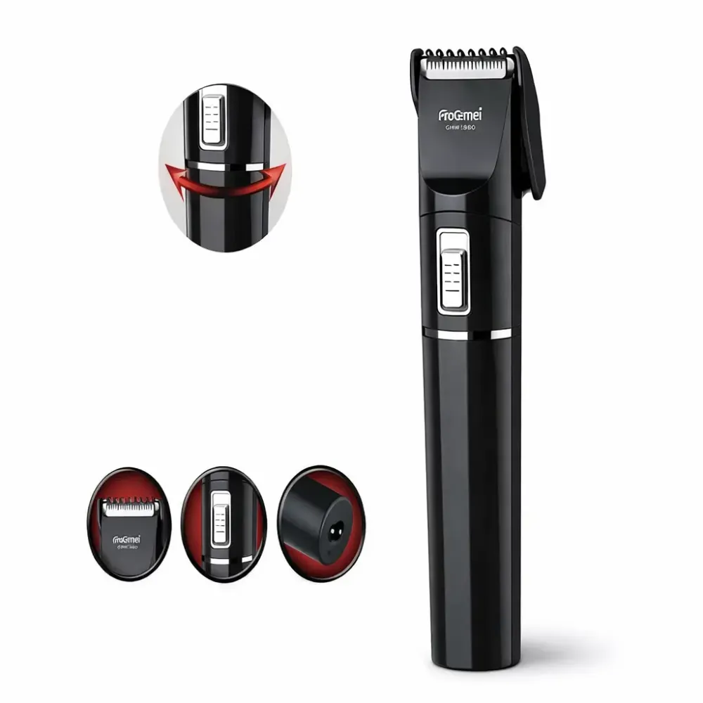 Профессиональная аккумуляторная машинка для стрижки волос GM 6032 Коломия - фото 3