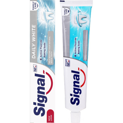 Зубная паста Signal Ежедневное отбеливание 75 мл (5900300856794) Винница - изображение 4
