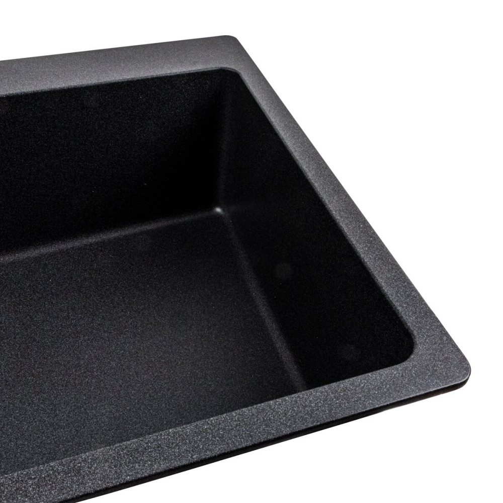 VALESO Гранітна мийка для кухні VALESO BOGEMA 7850 матова Карбон Коломия - фото 2