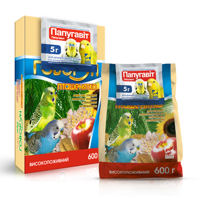 Корм Хобби Мил Говорун Птенчик 600 г, O.L.KAR Винница - изображение 1