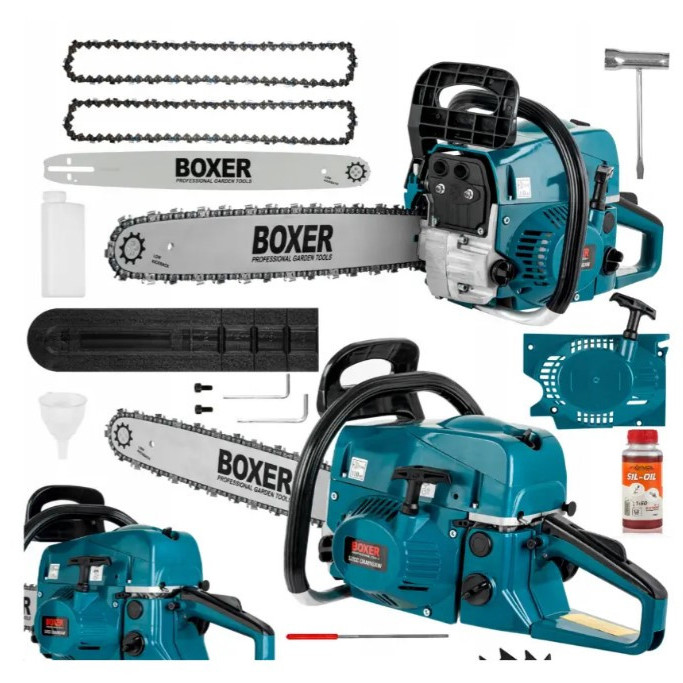 Бензопила для саду 5,9 кВт, 45 см Boxer BX-104 професійна UL-94 Львів - фото 1