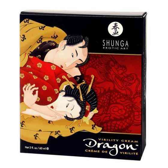 Стимулирующий крем для пар Shunga SHUNGA Dragon Cream (60 мл), эффект тепло-холод и покалывание Sex Aura Киев