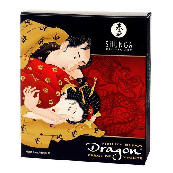 Стимулирующий крем для пар Shunga SHUNGA Dragon Cream (60 мл), эффект тепло-холод и покалывание Sex Aura Киев - изображение 2