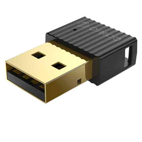 USB Bluetooth адаптер Orico бездротової передавач bluetooth 5.0 для BTA-508-BK (Чорний) Миколаїв