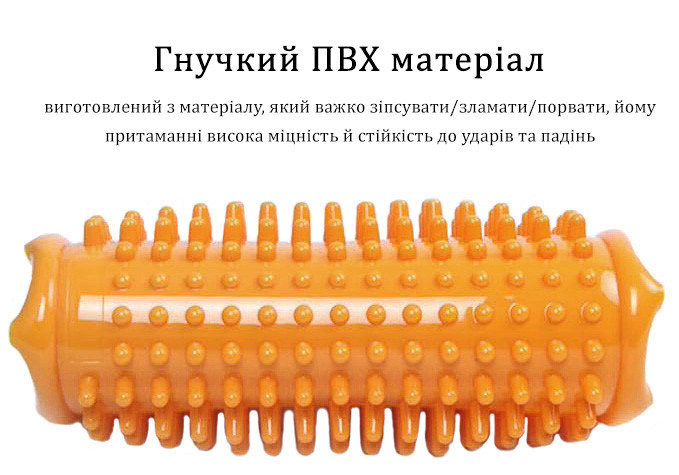 EasyFit Ортопедичний масажний килимок для стоп EasyFit Acupoint з шипами помаранчевий Коломыя - изображение 2