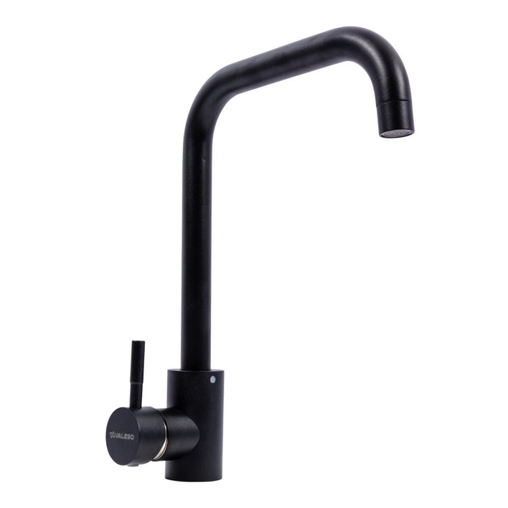 VALESO Змішувач кухонний VALESO NS02B (3008B) Чорний матовий Київ - фото 1