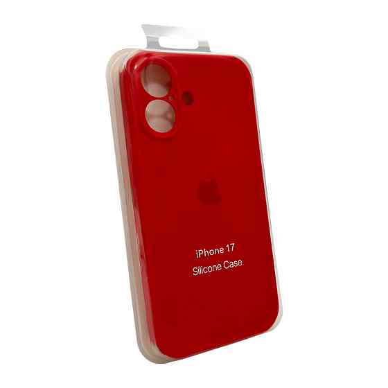 Чохол для смартфона Silicone Full Case AA Camera Protect for Apple iPhone 17 11,Red Київ