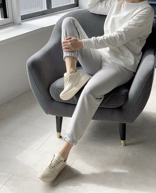 Zemira Кросівки жіночі ZEMIRA 812/21869 бежеві (весна-осінь, шкіра натуральна) (5015) Коломия - фото 2