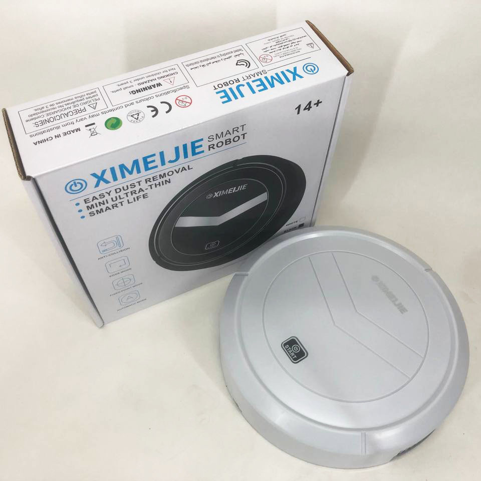 Хороший бюджетний робот пилосос, Автоматичний робот-пилосос для квартири, Робот-пилосос на акумуляторі VT-14 Львів - фото 8