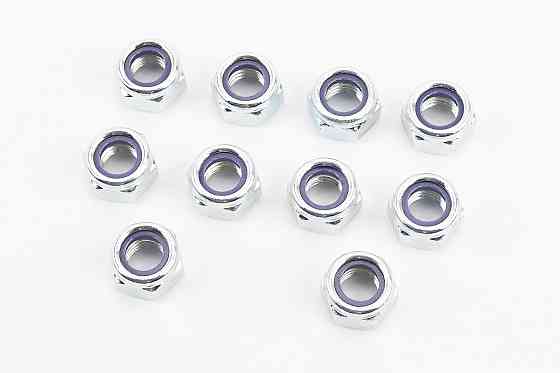 Гайка М12x1,75 самостоп 6 цб DIN985, к-кт 10шт Київ