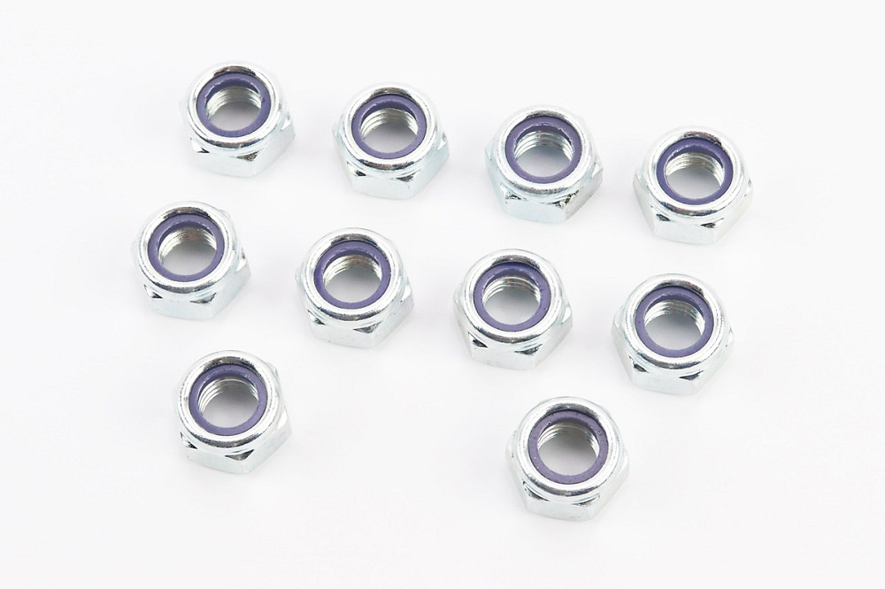 Гайка М12x1,75 самостоп 6 цб DIN985, к-кт 10шт Київ - фото 1