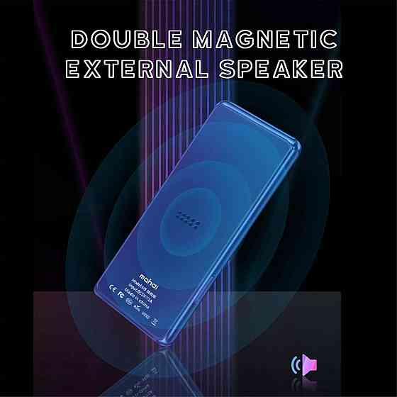 MP4-плеер MP3-плеер Mahdi M9 Bluetooth 5.0 сенсорный экран 3.5-дюймовый 8 ГБ Hi-Fi музыкальный плеер FM-радио электронная книга Днепр