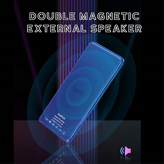 MP4-плеер MP3-плеер Mahdi M9 Bluetooth 5.0 сенсорный экран 3.5-дюймовый 8 ГБ Hi-Fi музыкальный плеер FM-радио электронная книга Днепр - изображение 3