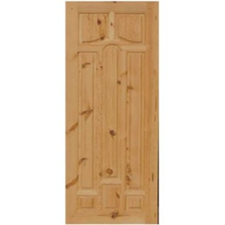 Дверь межкомнатная деревянная с масисва сосны Екодверка Мадрид 800х2000 мм глухая Киев - изображение 1