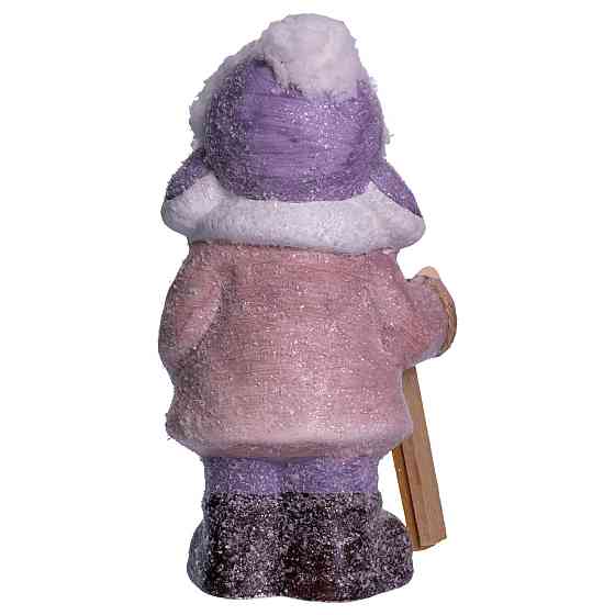 Фигурка Девочки с лыжами для новогоднего декора Киев