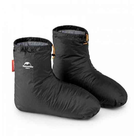 Черевики на гусячому пуху Naturehike NH18S023-T (Чорні) розмір 40-44 (М) Вінниця