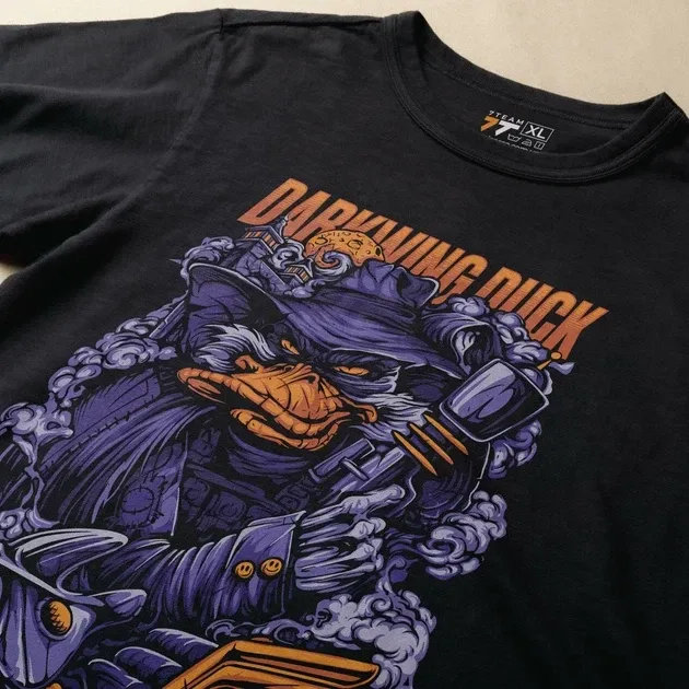 Футболка для подростка мальчика с принтом Darkwing Duck Retro Game Размер 160 Anime11047 Днепр - изображение 3