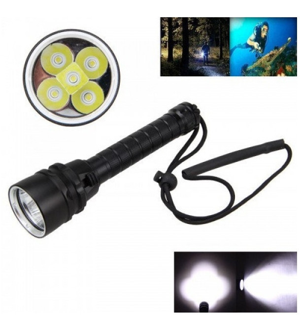 Фонарь подводный Police 8799 T6 Фонарик для дайвинга Киев - изображение 2