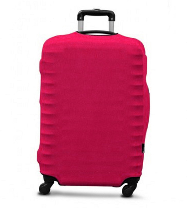 Чохол на валізу дайвинг M фуксія Київ - фото 1