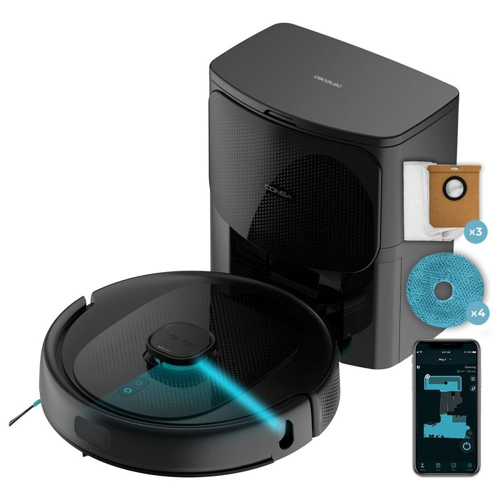 Робот-пилосос Cecotec Conga 9590 Spin Revolution Ultra Power Home (A01_EU01_100146) ( 18497 ) Харків - фото 1