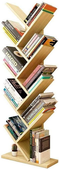 Книжковий стелаж "Муракамі 9" ваніль Миколаїв - фото 1