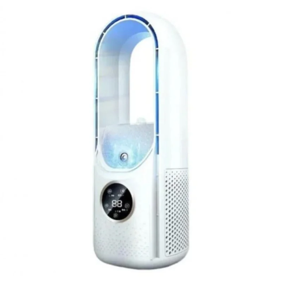 Безлопатевий настільний вентилятор-зволожувач Air Multiplier, 6 швидкостей, таймер, LED-підсвітка Одеса