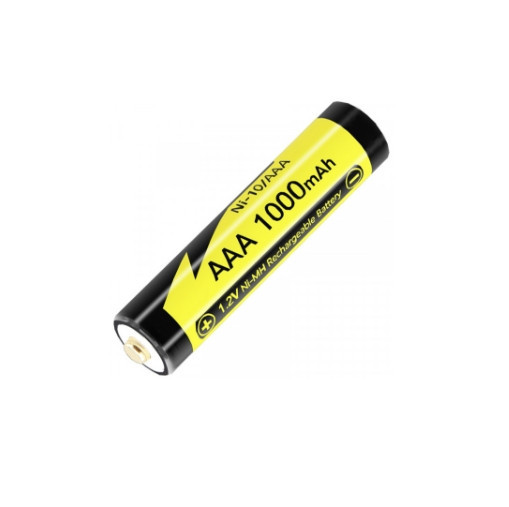 Аккумулятор LiitoKala Ni-10/AAA 1.2V 1000mAh (Черный с желтым) Киев - изображение 5