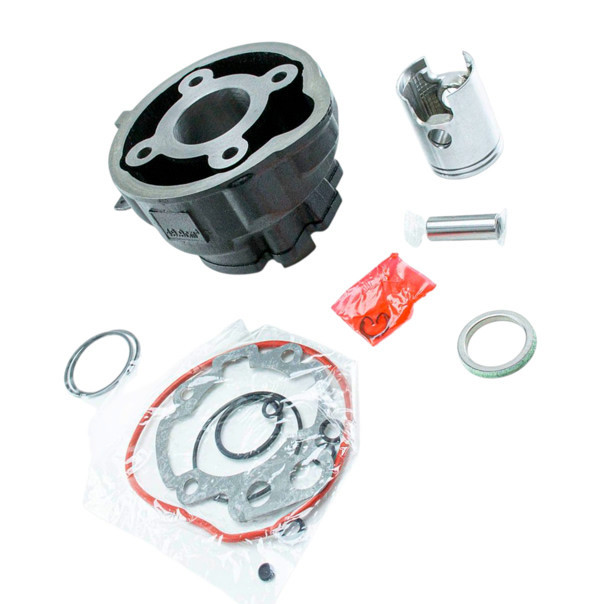 Цилиндр сборе Mrelli AM6, Piaggio d=40,3 водяное охлаждение в Мукачево - изображение 1