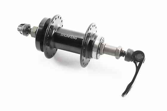 Втулка задня MTB алюмінієва 14Gx36H під вільнобіг, Disk-brake, кріпл. ексцентрик, чорна SF-A210R Київ