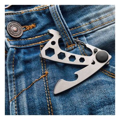 Мультитул Schwarzwolf Burundi 10 функцій сірий (F6000300AJ3) Винница - изображение 7