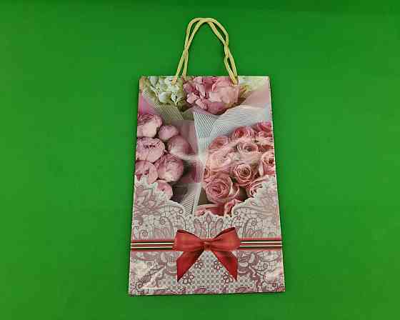 Бумажный пакет подарочный Средний 17/26/8 (артSV-171) (12 шт) Харьков