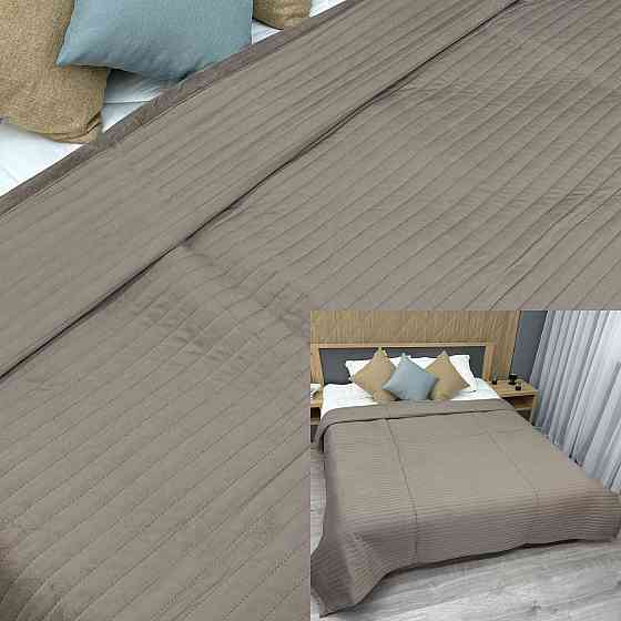Покрывало велюровое King Size 220х240 см цвет какао (85-212) Киев