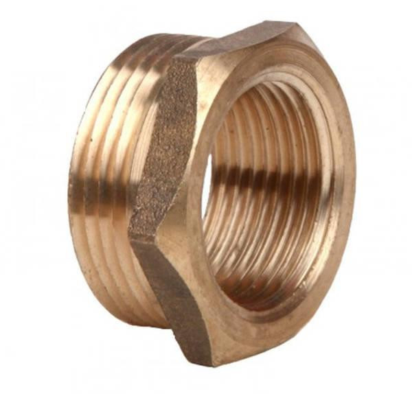 Перехідник 1/2''внутр х3/4''зовн Україна, латунь Харків - фото 1