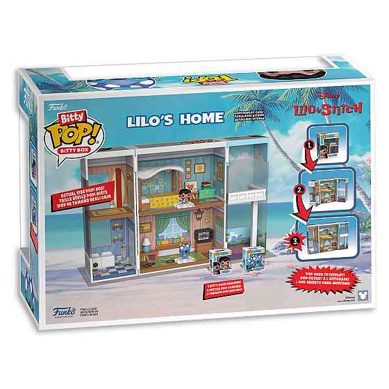 Ігровий набір Bitty POP! Boxes серії Ліло і Стіч - Будиночок Ліло Дніпро