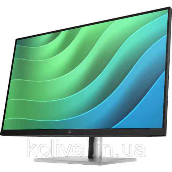 TFT 27" HP E27 G5, FHD, IPS, 75 Гц, HDMI, DP, USB, HAS, Pivot, чорний з срібним (6N4E2AA) Київ