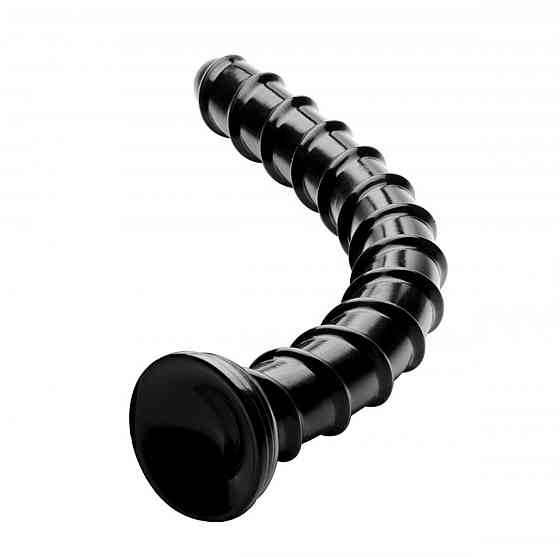 Анальный плаг для фистинга Swirl Thick Anal Snake 45,7 см Sex Aura Киев